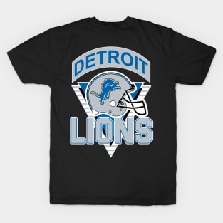 Detroit lions t shirts vintage hotsell